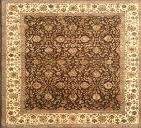 양모와 실크 양탄자